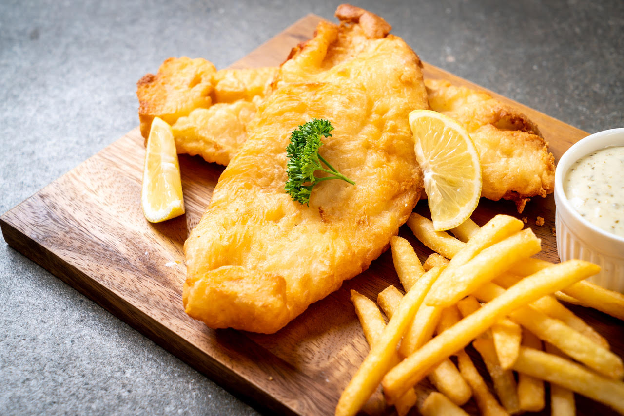 Classic Fish &amp; Chips Recipe with Haddock - Niceland Seafood